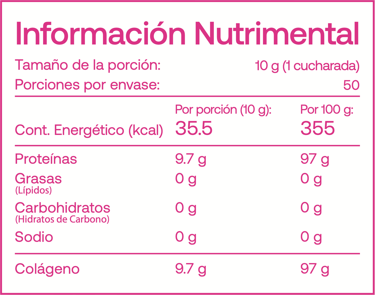 Colágeno Hidrolizado