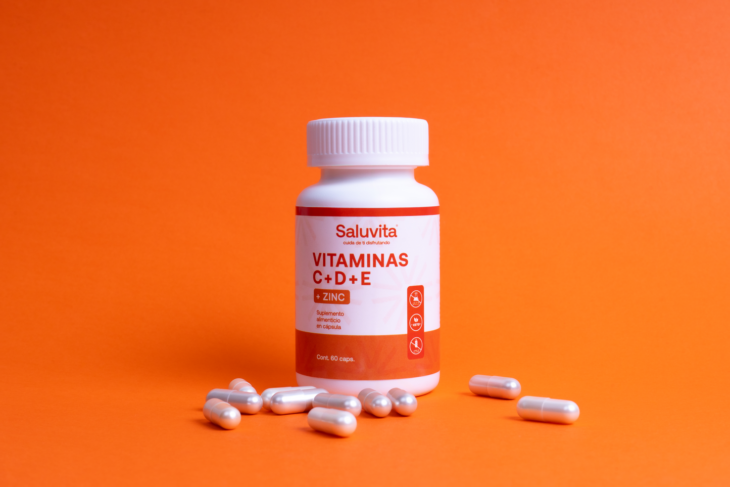 Vitamina C + D + E + Zinc